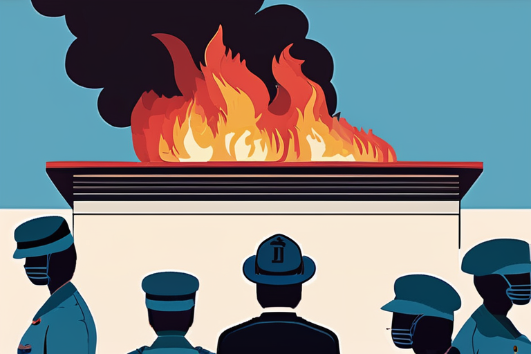 "Conference in Flames: COP30 Evacuated Amid Emergency Blaze"