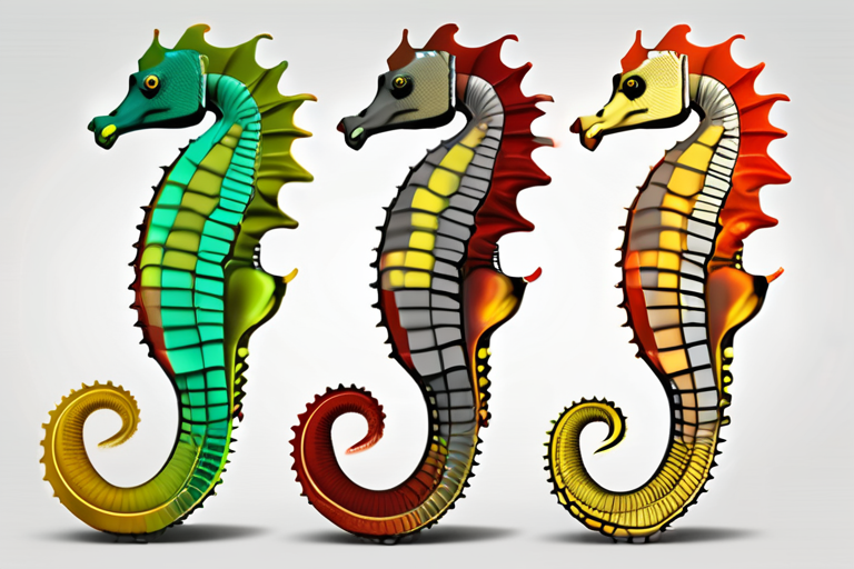 Male Seahorses' Brood Pouch Reveals Hidden Secrets of Embryonic Development