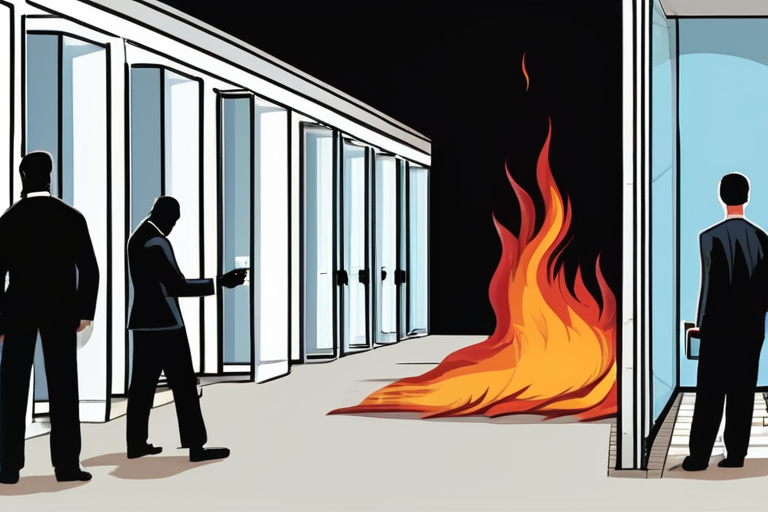 "Flames Force Evacuation at U.N. Climate Talks in Brazil"