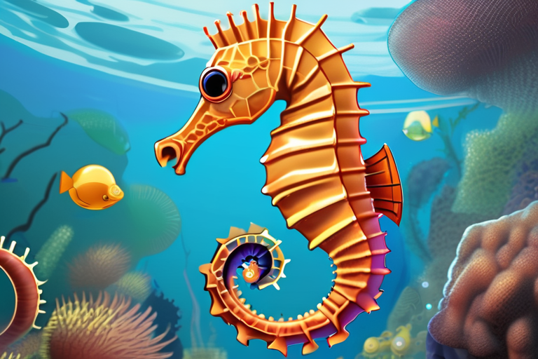 Male Seahorses Defy Mammals: Uncovering the Secret of Their Unique Brood Pouch