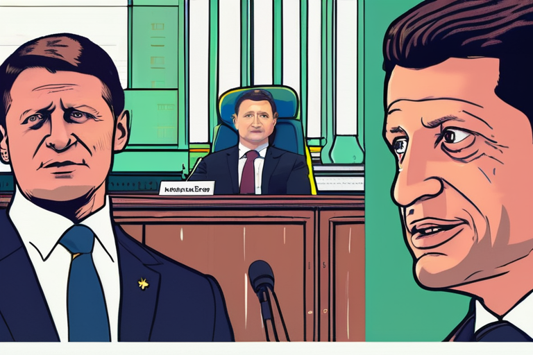 "Zelensky Sounds Alarm: US Support on the Brink"