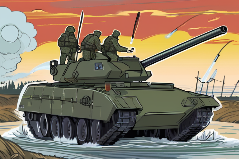 Russia Traps 5,000 Ukrainian Troops on Oskil River, Escalating Conflict