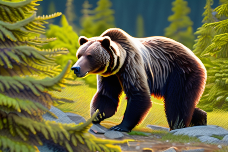 Grizzly Bear Attack in Bella Coola Leaves 11 Injured, 2 Critically Hurt