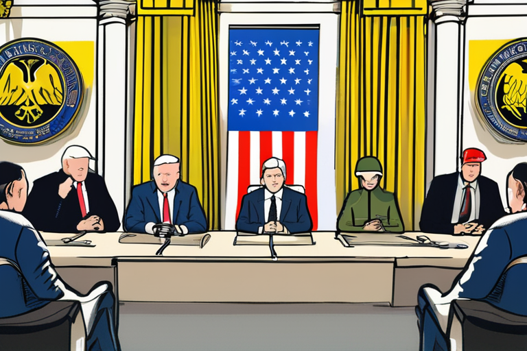 Trump Administration Unveils 28-Point Plan for Ukraine Peace, But Kyiv Remains Skeptical