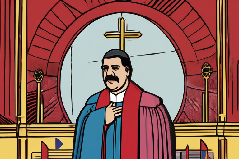 Venezuelan Priest's Unwavering Loyalty to Maduro Raises Questions About Faith and Politics
