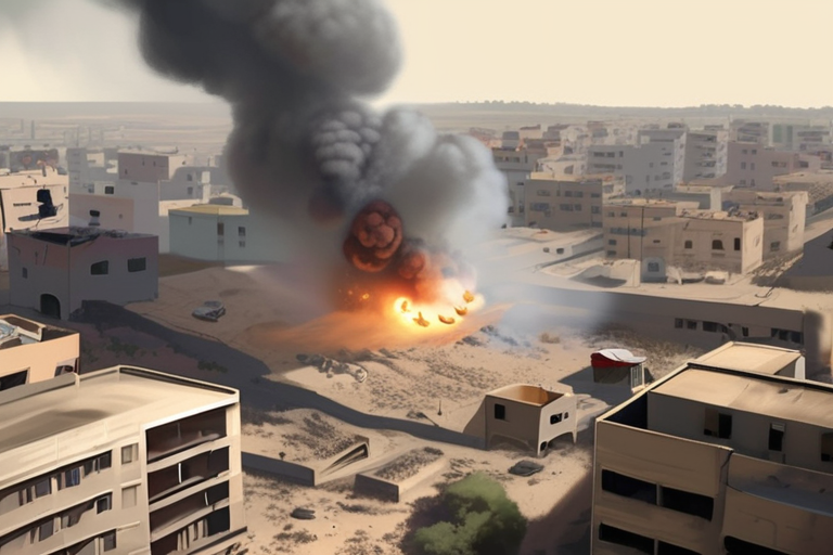 Israeli Strikes in Gaza Claim 22 Lives, Wounding Unclear