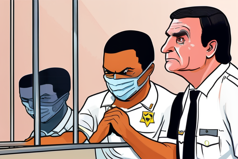 Bolsonaro Arrested After Tampering with Ankle Monitor, Igniting Concerns Over Evasion