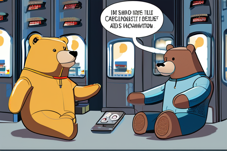 Artificial Intelligence Toy Bear Raises Safety Concerns with Inappropriate Conversations