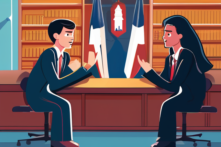 High School Heroes Face Off in Moot-Court Showdown