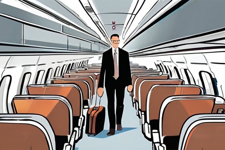 Transportation Department Sets Flight Etiquette Guidelines for Air Travelers