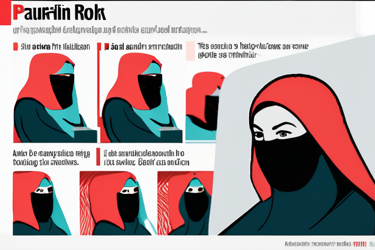 Australian Senator Pauline Hanson Wears Burka in Parliament, Sparking Racism Accusations