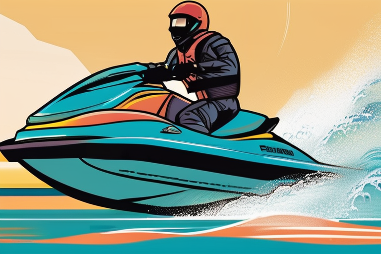 Palestinian Refugee Rides Jet Ski to Freedom in Daring Mediterranean Escape