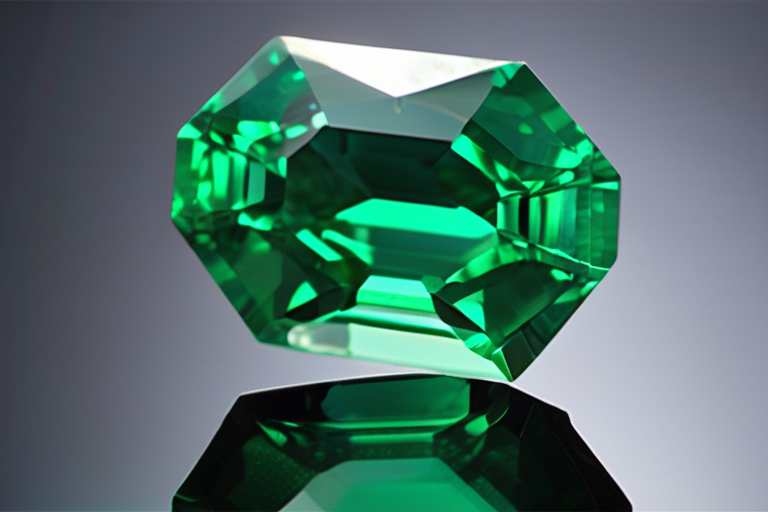 Researchers Uncover Hidden Causes of Synthetic Emerald's Fading Brilliance