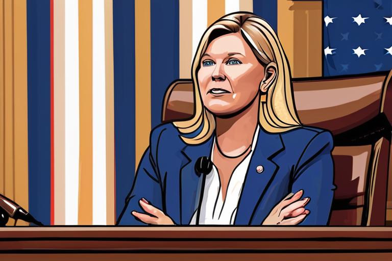 Rep. Marjorie Taylor Greene Resigns from Congress, Citing Trump Agenda Shift