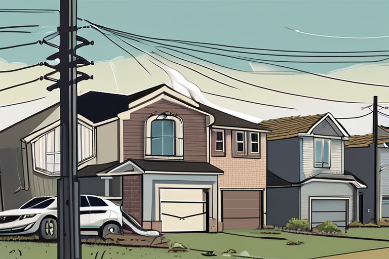 Tornado Strikes Houston Suburb, Damages Over 100 Homes