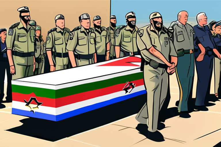 Israel Receives Coffin Containing Alleged Hostage Remains from Gaza