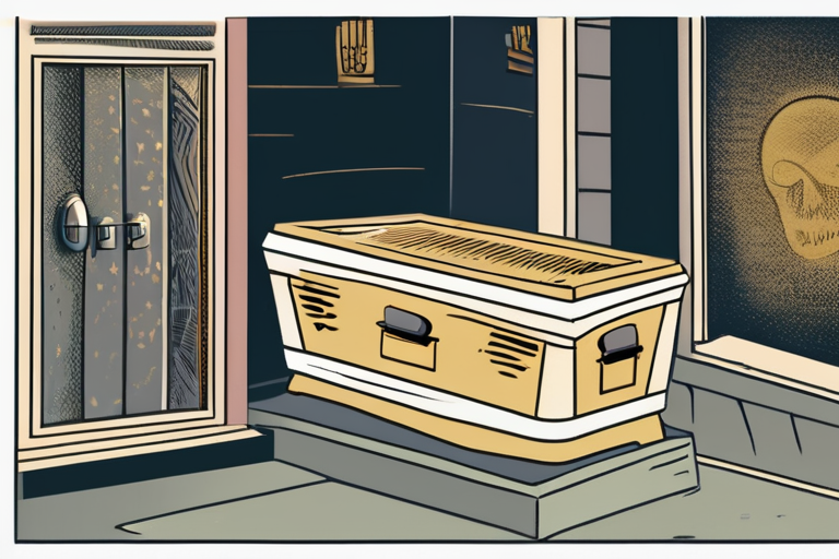 Cremation Halted as Mysterious Knocking Sound Emanates from Coffin