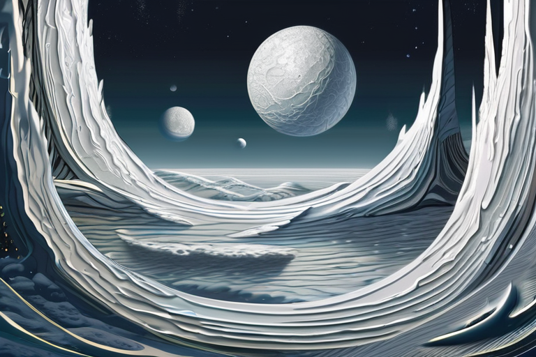Oceans on Icy Moons May Boil and Freeze in Cycles of Melting Chaos