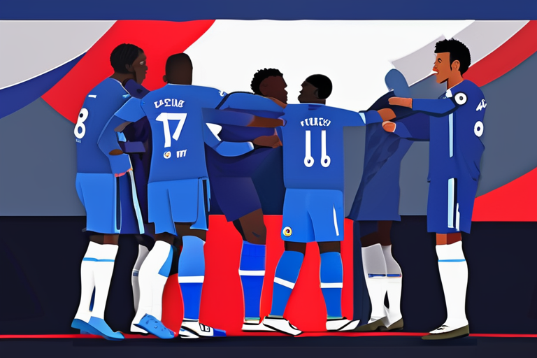 Chelsea Crush Barcelona 3-0, Man City Fall in Champions League Upset