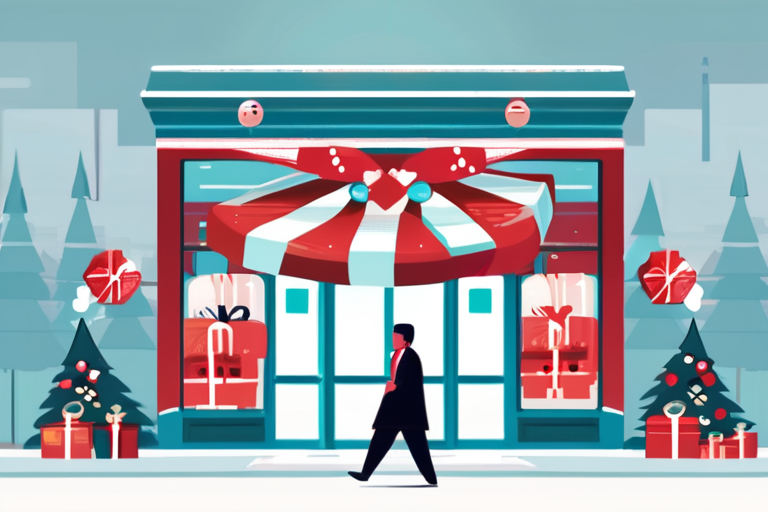 US Consumers' Holiday Cheer Fades Amid Worsening Anxiety