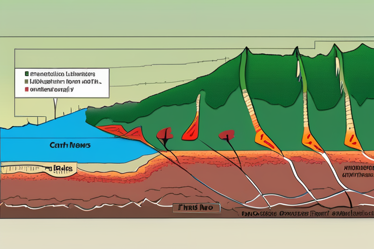 Mysterious Heat Anomaly Unfolds Beneath Appalachians, Linked to Ancient Continental Rift