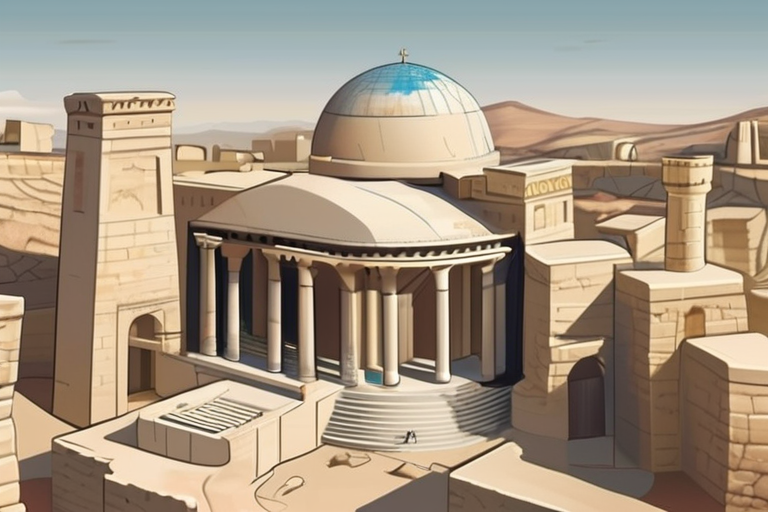 Amman Citadel Unveils Ancient Roman Relic Amid Jordan Ceasefire