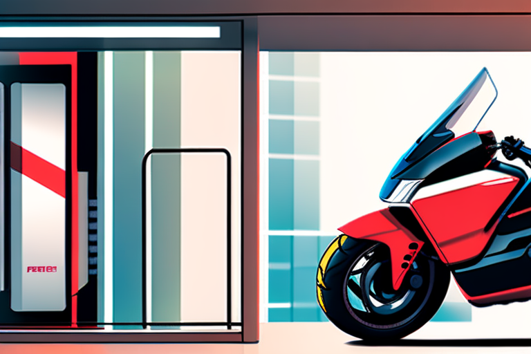 Honda teases its first full-size e-motorcycle with fast charging