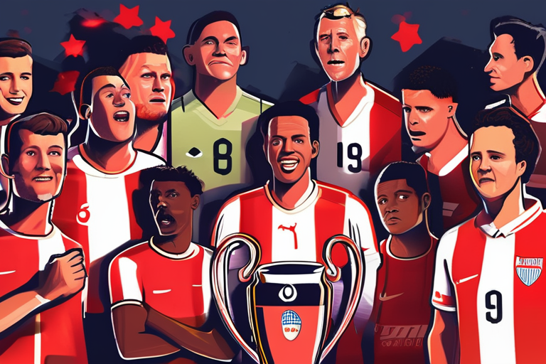 PSV Eindhoven Stun Liverpool in Champions League Rout, Arsenal Down Bayern