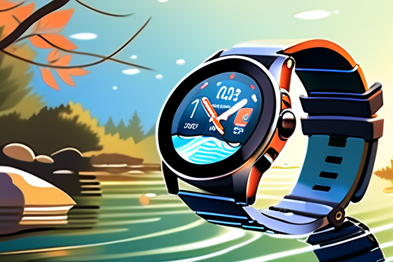 Finally, a smartwatch for fishing enthusiasts - my verdict after taking it on the river