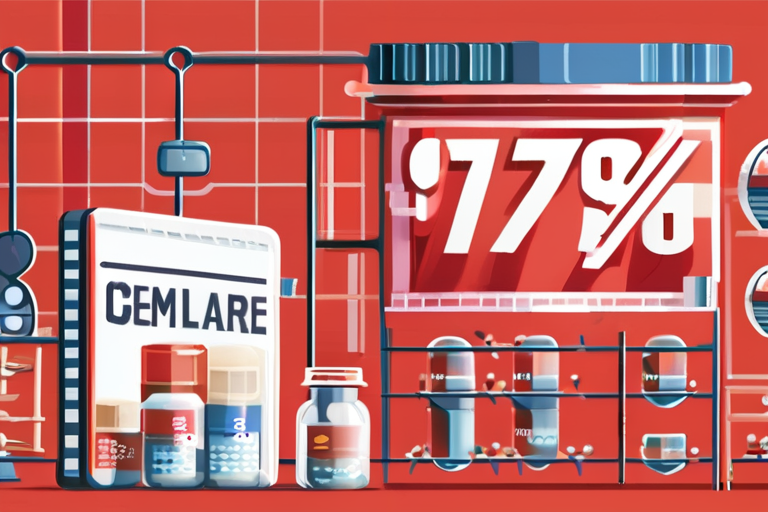 "Medicare Lands 71% Discounts on Top Prescription Drugs"