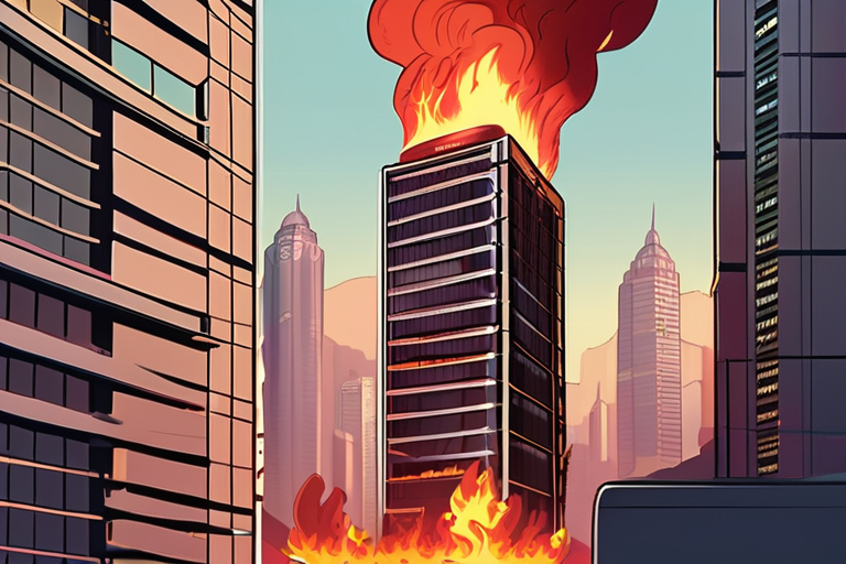 Hong Kong Tower Block Engulfed in Inferno as Speedy Fire Spreads