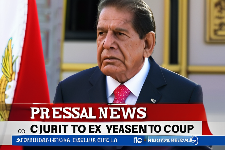 Peru's Ex-President Castillo Sentenced to 11 Years for Attempted Coup