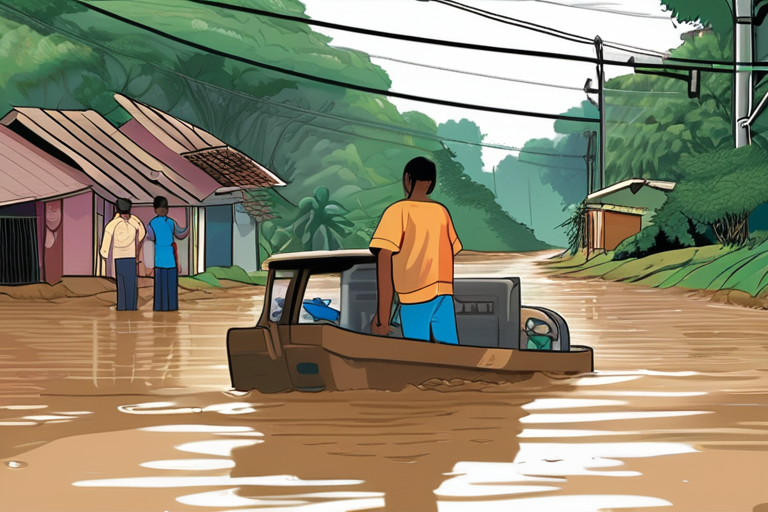 Heavy Rains in Sri Lanka Claim Over 40 Lives Amid Devastating Floods and Landslides