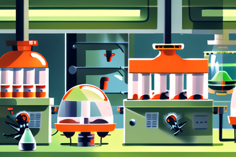 Inside a mosquito factory