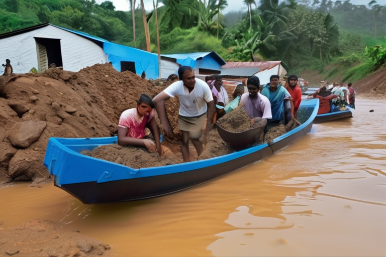 Landslides and Floods Devastate Sri Lanka, Death Toll Climbs to 56