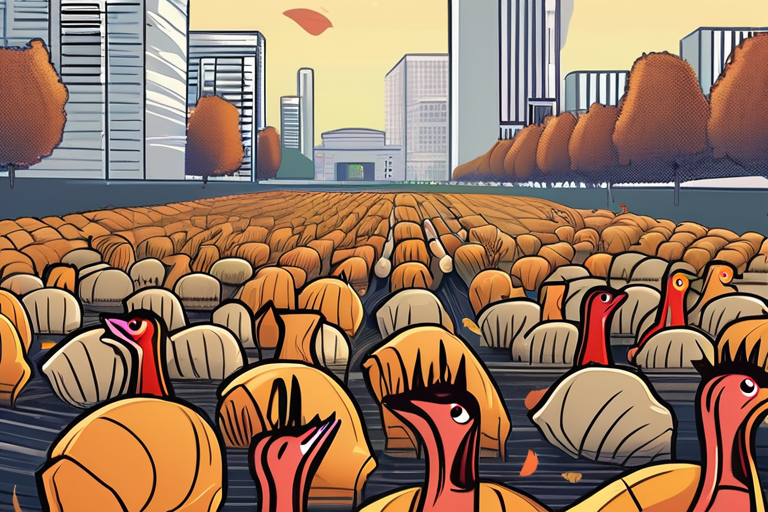 Millions of Turkeys Meet Grim Fate: 8 Million to be Discarded this Thanksgiving