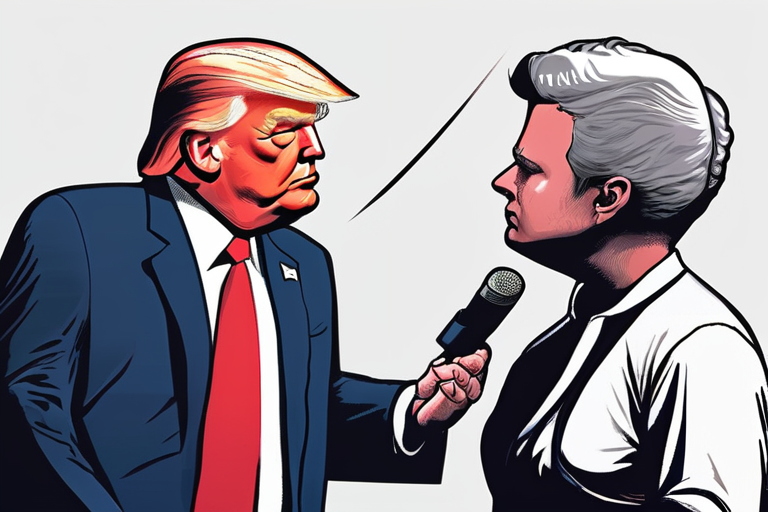 Trump Clashes with Reporter over DC Shooting, Vetting Process