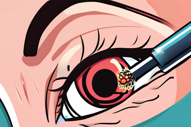 Worm Emerges in Woman's Eyelid, Doctors Successfully Extract Rare Parasite