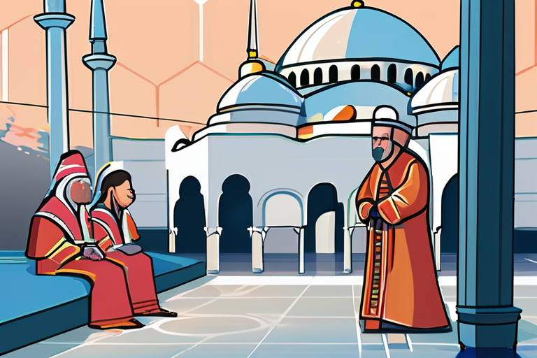 Pope Leo XIV Visits Istanbul's Iconic Blue Mosque