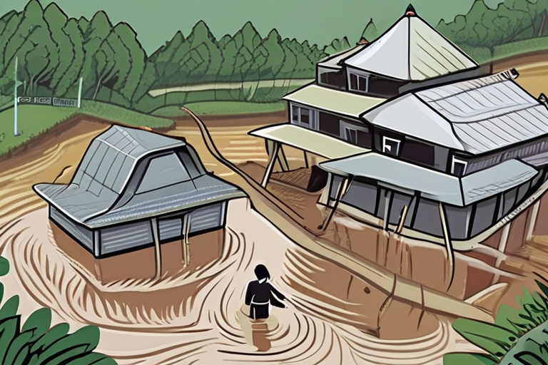 "Floods and Landslides Devastate Indonesia, 417 Lives Lost"
