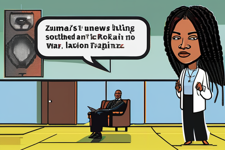 "Zuma's Daughter Accused of Luring South Africans to Ukraine War"