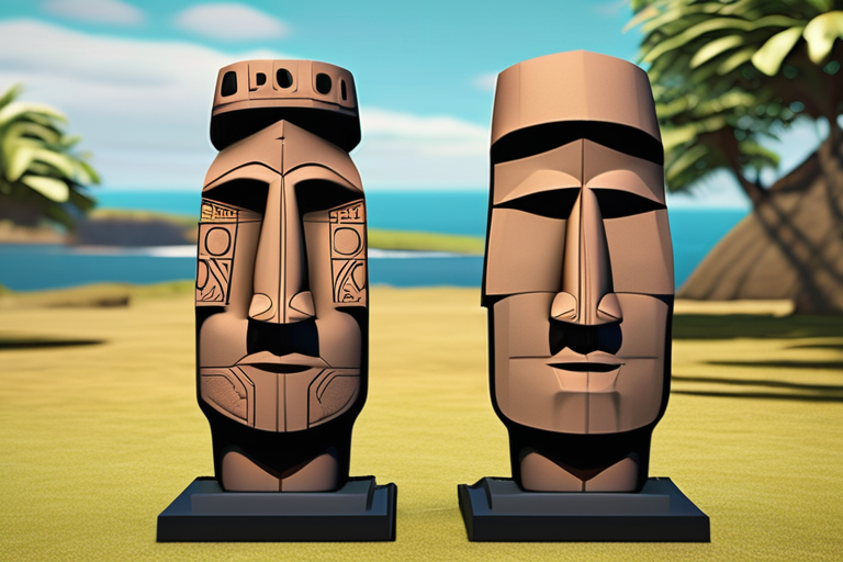 Unveiling Easter Island's Hidden Artisans: 3D Scan Reveals Moai Carvers' Secret Network