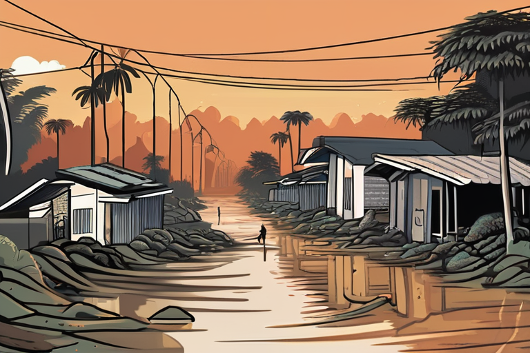 "Floods Devastate Indonesia, Hundreds Feared Lost"