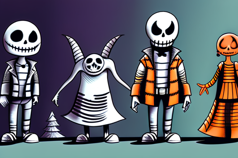 Gap and Disney’s New ‘Nightmare Before Christmas’ Collection Puts a Jack Skellington Twist On Spooky Season Style