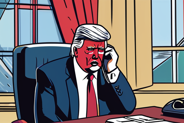Trump Demands Maduro's Immediate Resignation in Heated Phone Call