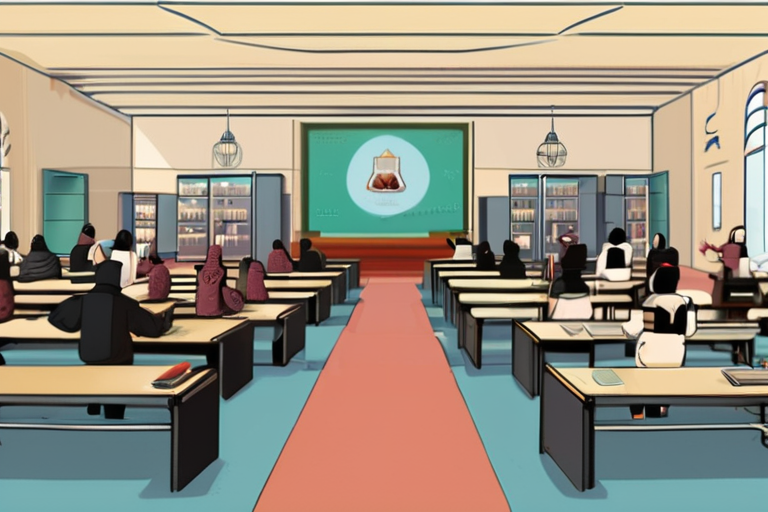 Gaza's Islamic University Rebuilds with Students Back in Class