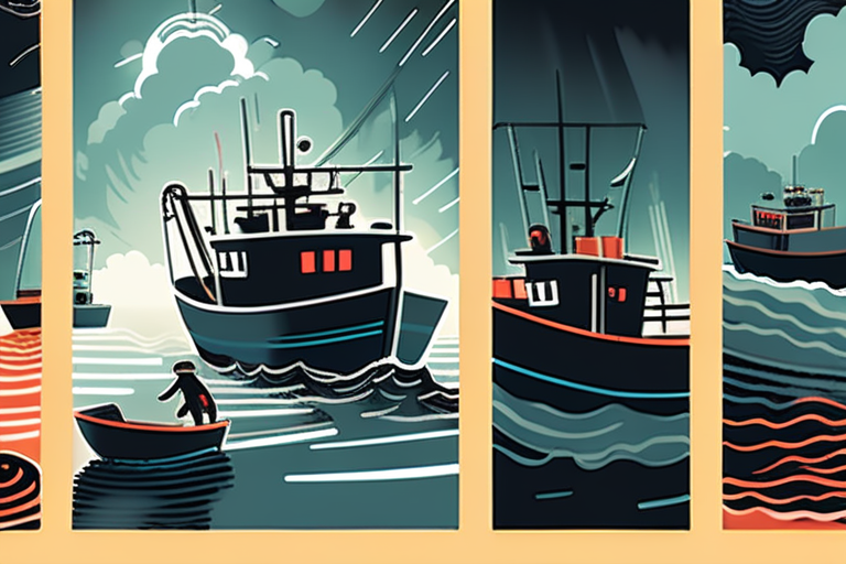 Powerful images show dark side of South-East Asia’s fishing industry