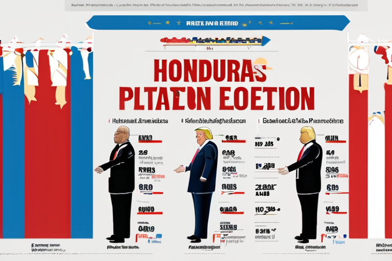 Honduras Election Hangs in Balance as Trump-Backed Candidate Edges Ahead