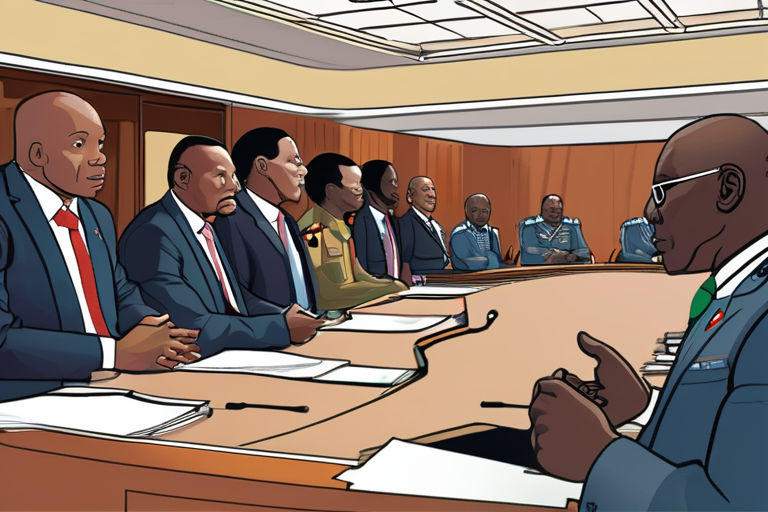 ECOWAS Delegation Holds Crisis Talks with Guinea-Bissau Military Leaders