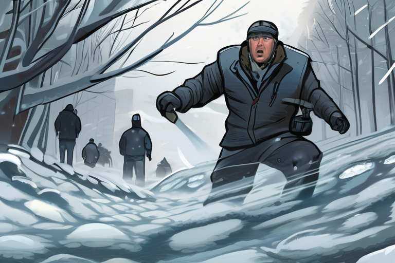 "Ice Storm Slam: Northeast Paralyzed by Winter Fury"